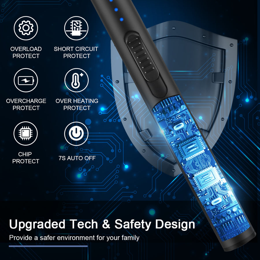 SUPRUS LuminaLight - Portable Arc Lighter for Effortless Candle Illumination
