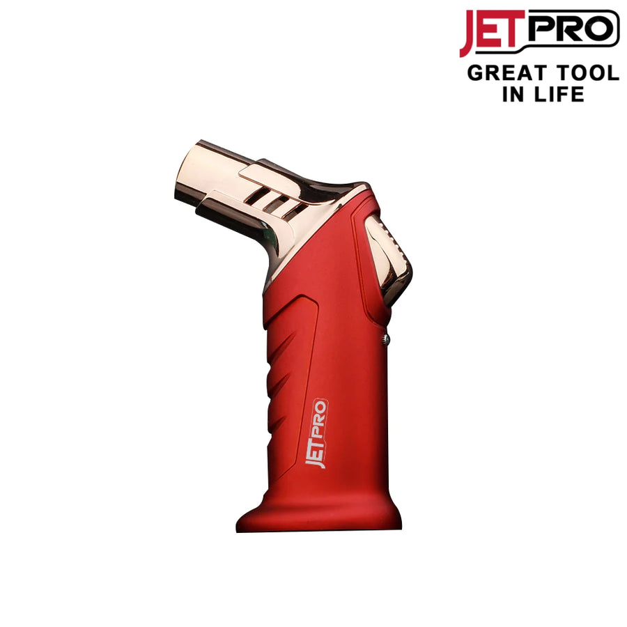 ®JETPRO MiniFlame Butane Torch (Butane Not Included)- Compact Elegance for Cigar Enthusiasts! 