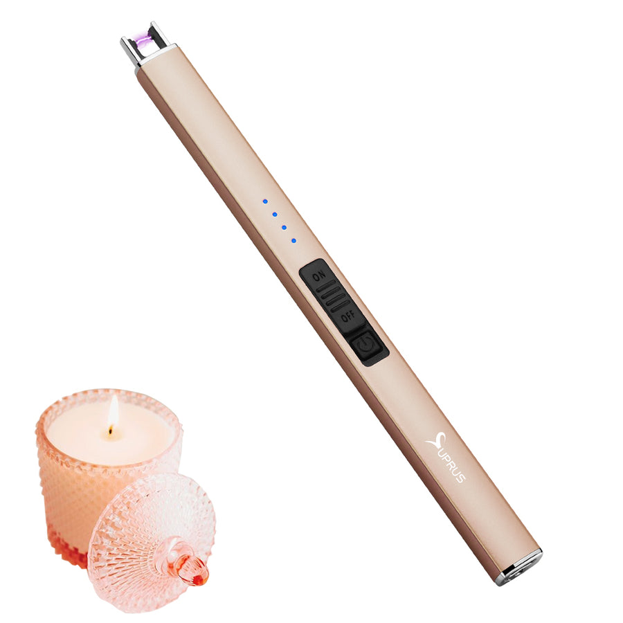 SUPRUS SerenitySpark Rechargeable Electric Candle Lighter - Illuminate with Elegance
