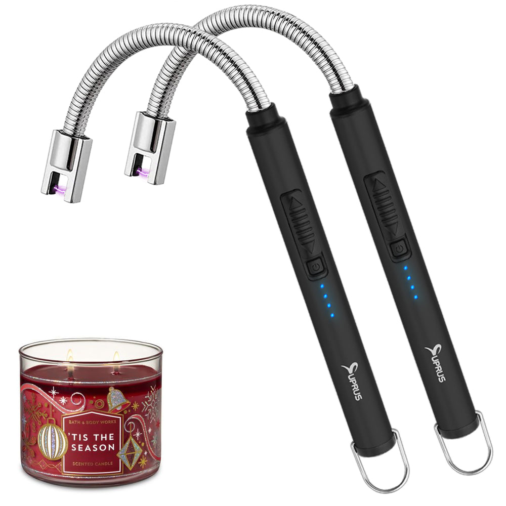 SUPRUS FlexGlow Elegant Candle Lighter 2 Packs - Ignite with