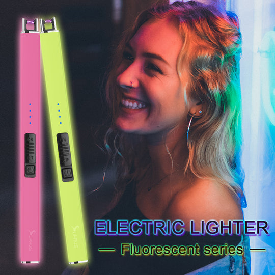 SUPRUS Luminous Electric Lighter#YG601， The Essential Tool for Your Summer Camping Trip