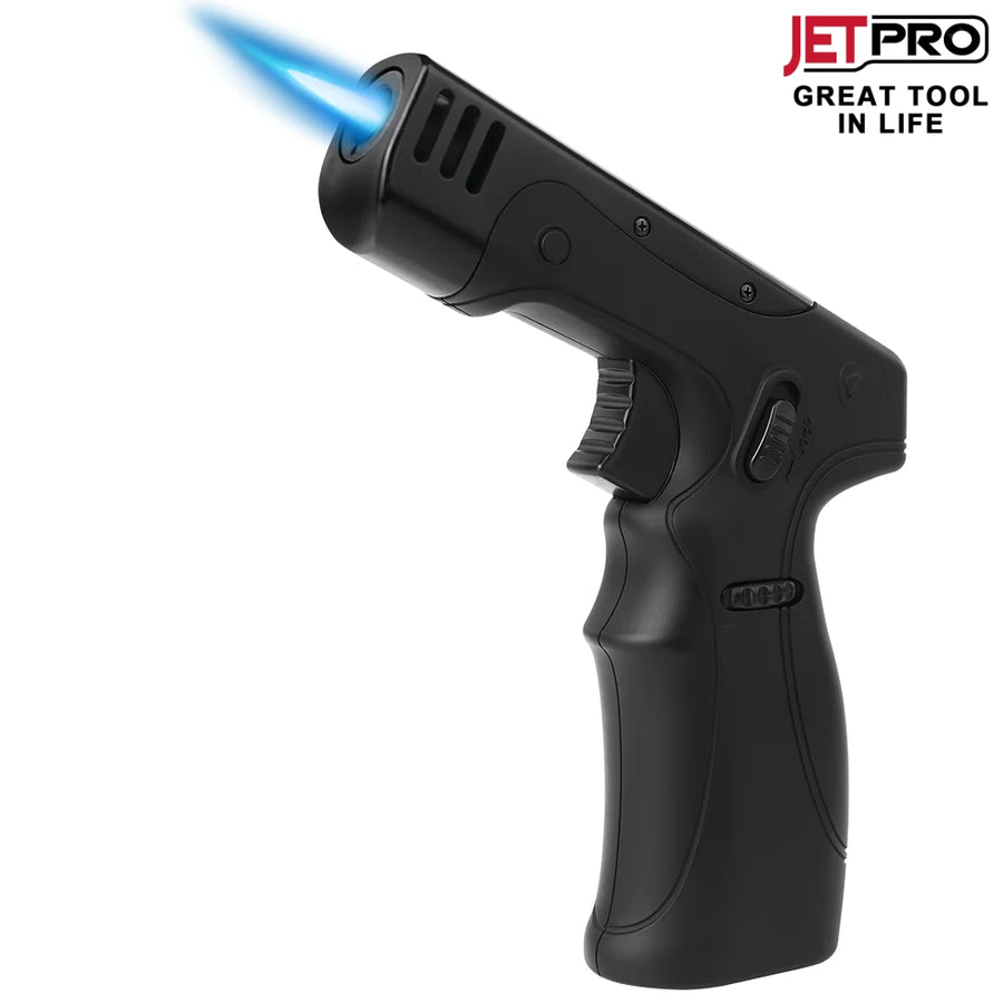 ®JETPRO Windproof Lighters Torch Lighter for Cooking Outdoor Camping Grill(Butane Fuel Not Included)#BS200