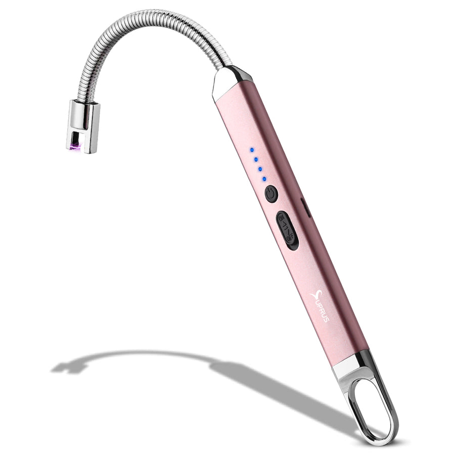 SUPRUS Electric Arc Lighter Rechargeable#HY510   pink