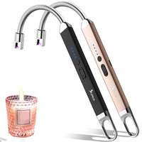 有名ブランド SUPRUS FlexFlame Rechargeable Arc Lighter - Illuminate with ソフトドリンク