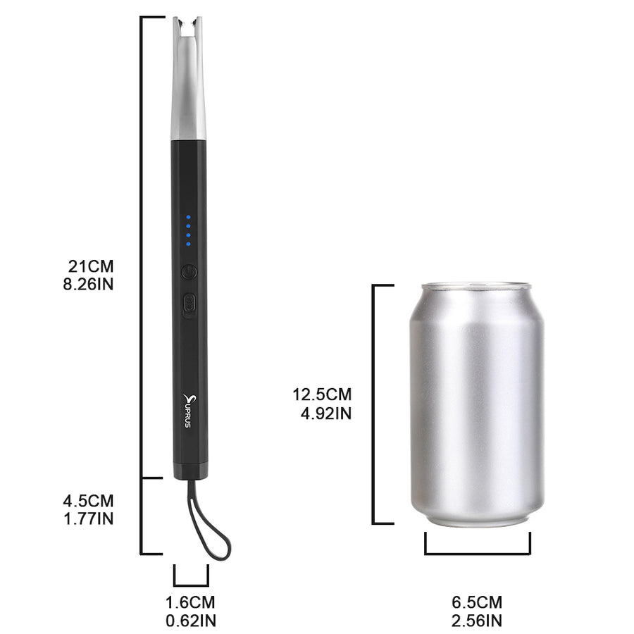 SUPRUS LuminaArc Rechargeable Electric Arc Lighter - Illuminate with S