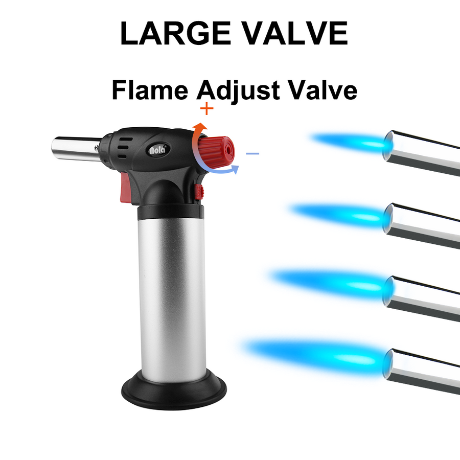 SUPRUS Kitchen Torch Lighter Butane Refillable with Adjustable Flame and Safety Lock( Butane Gas Not Included ) #YZ076